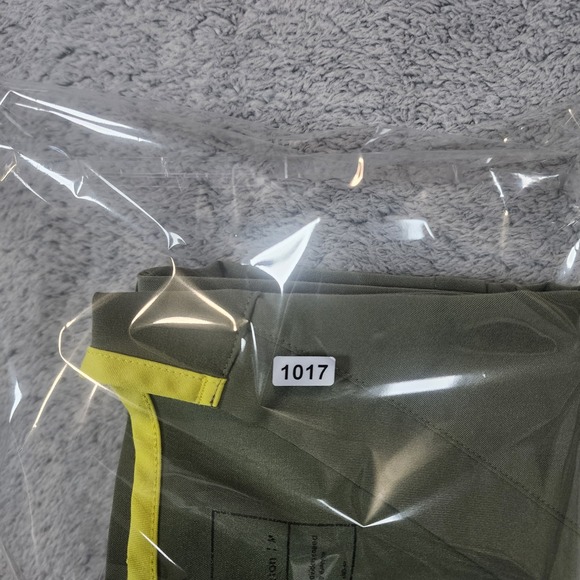 Figs Technical Collection Scrub Mens M Green Yellow Trim Stretch Double Pocket - Picture 9 of 9